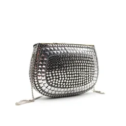 Bolso latón plata