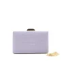 Bolso malva estilo clutch