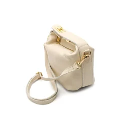 Bolso minimalista beige