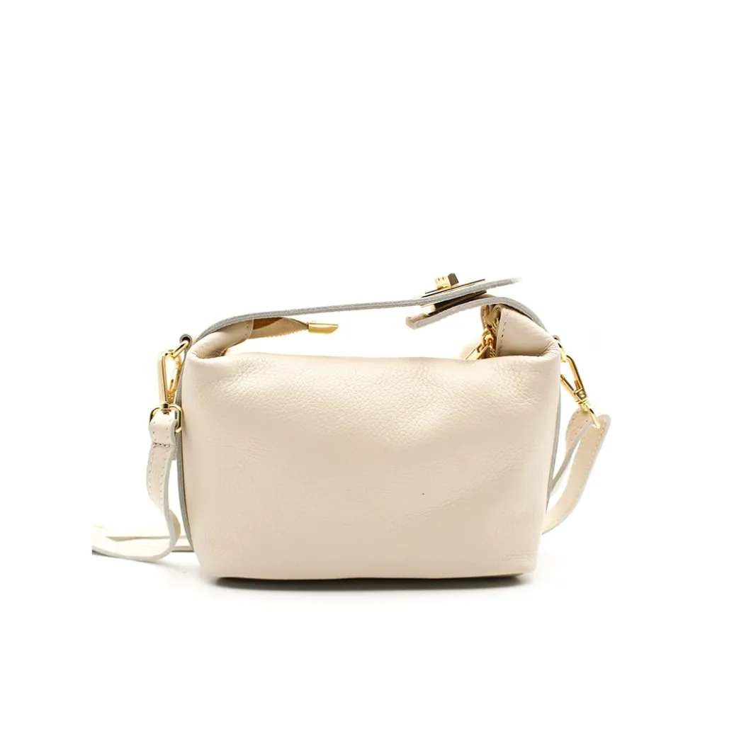 Bolso minimalista beige