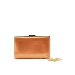 Bolso naranja fiesta metalizado