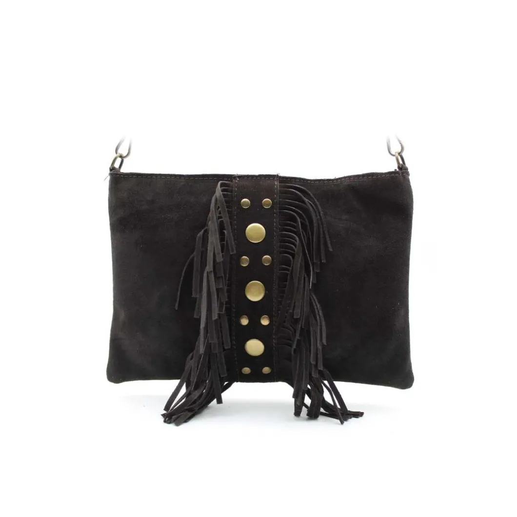Bolso negro estilo bohemio