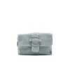 Bolso serraje azul celeste