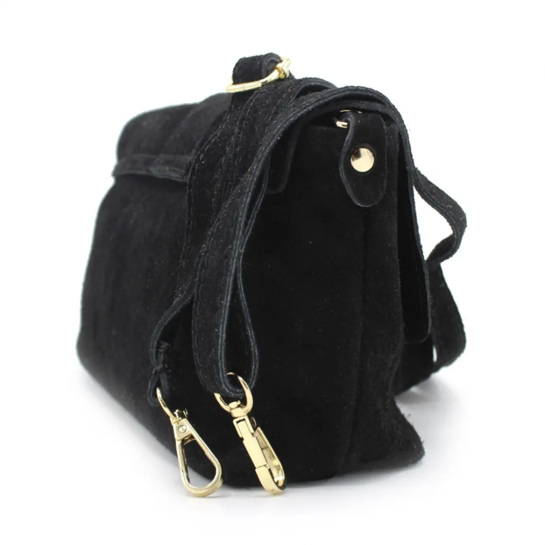 Bolso serraje negro