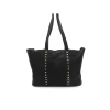 Bolso shopper serraje negro
