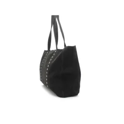 Bolso shopper serraje negro