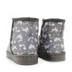 Bota australiana impermeable unicornios gris