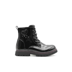 Bota charol militar negra