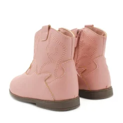Bota cowboy bebe rosa