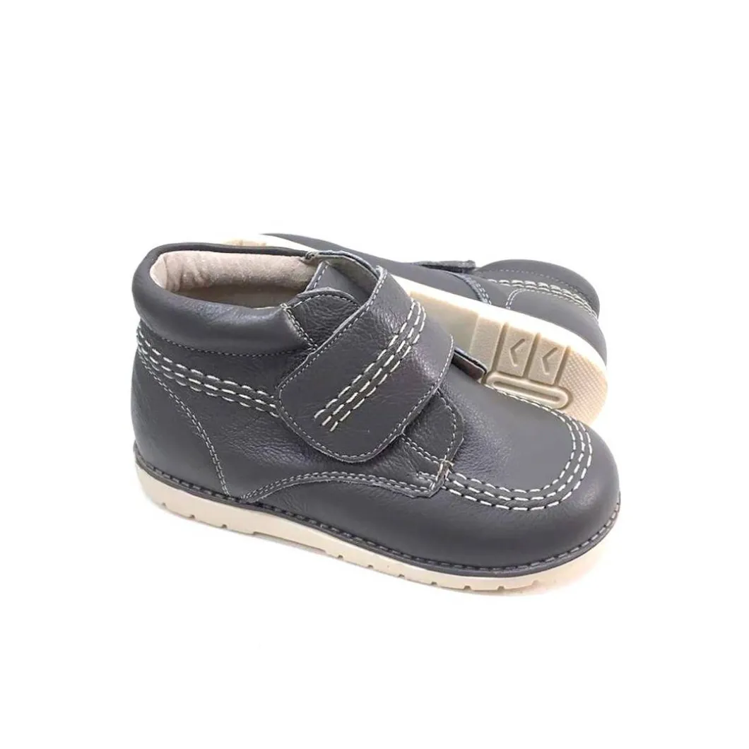 Bota Kike piel gris