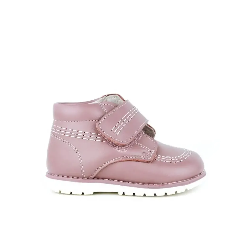Bota Kike piel rosa