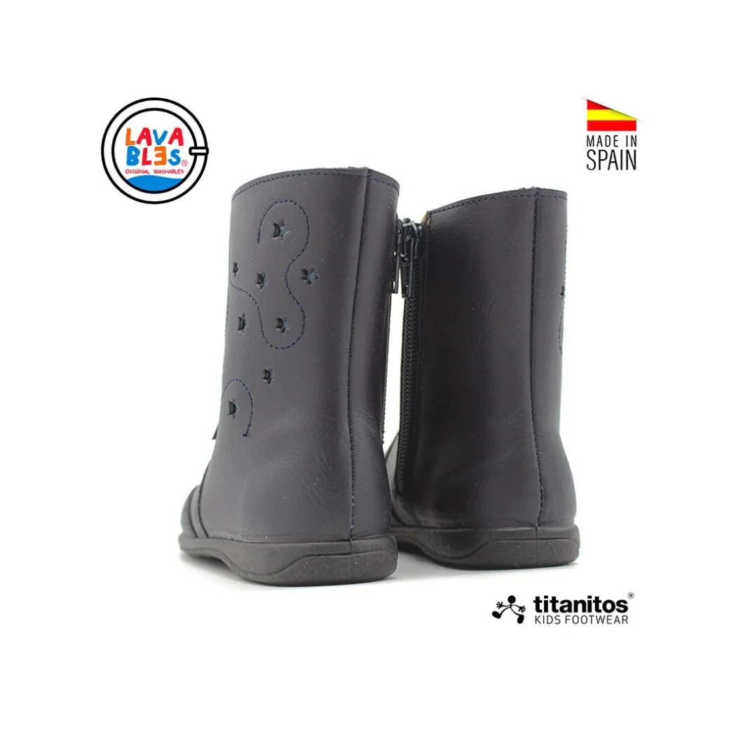 Bota lavable star azul marino