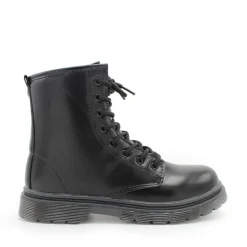 Bota militar niña negra