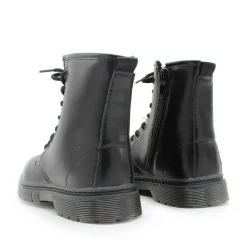 Bota militar niña negra