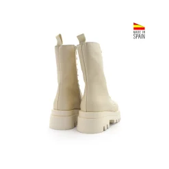 Bota militar track beige