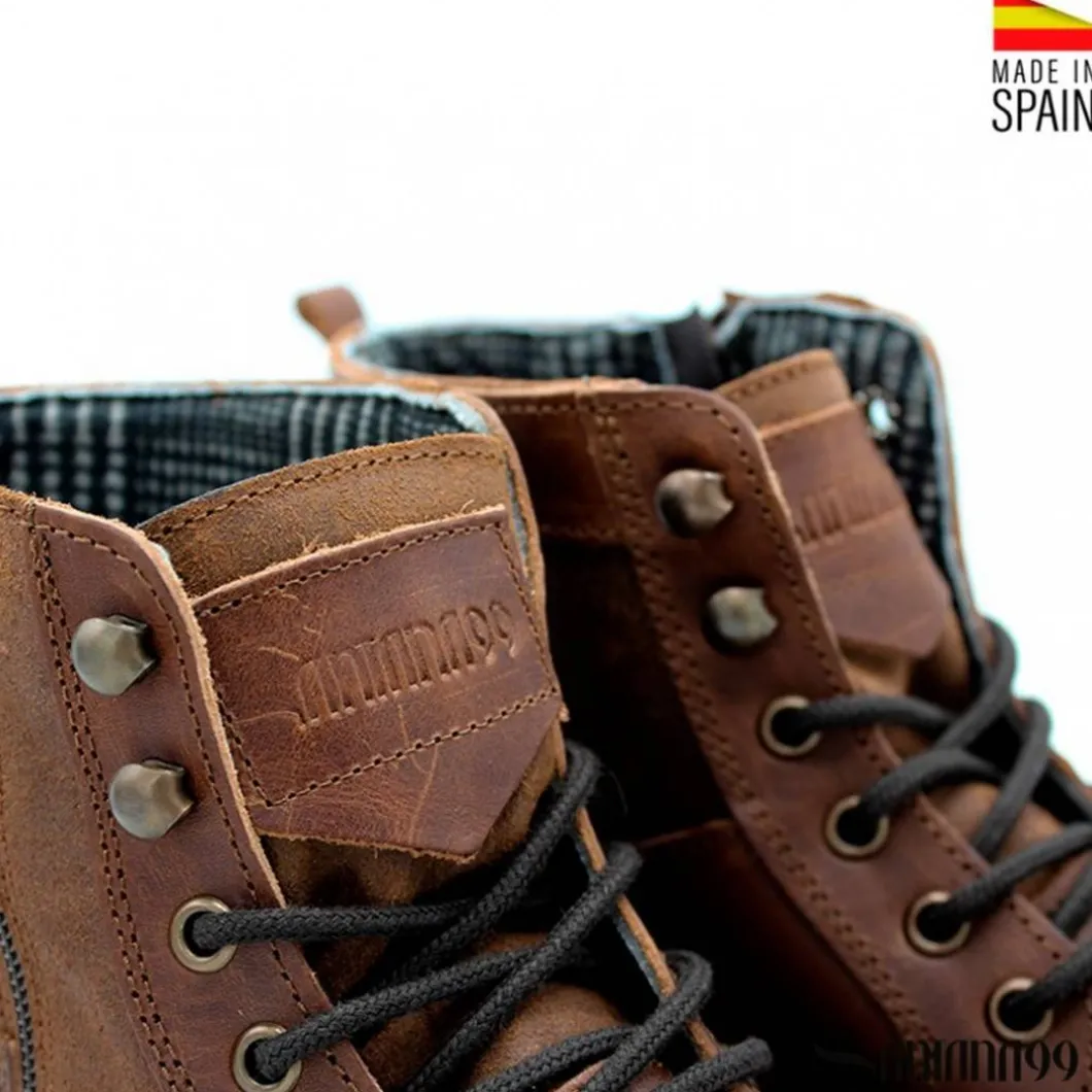 Bota munt cuero