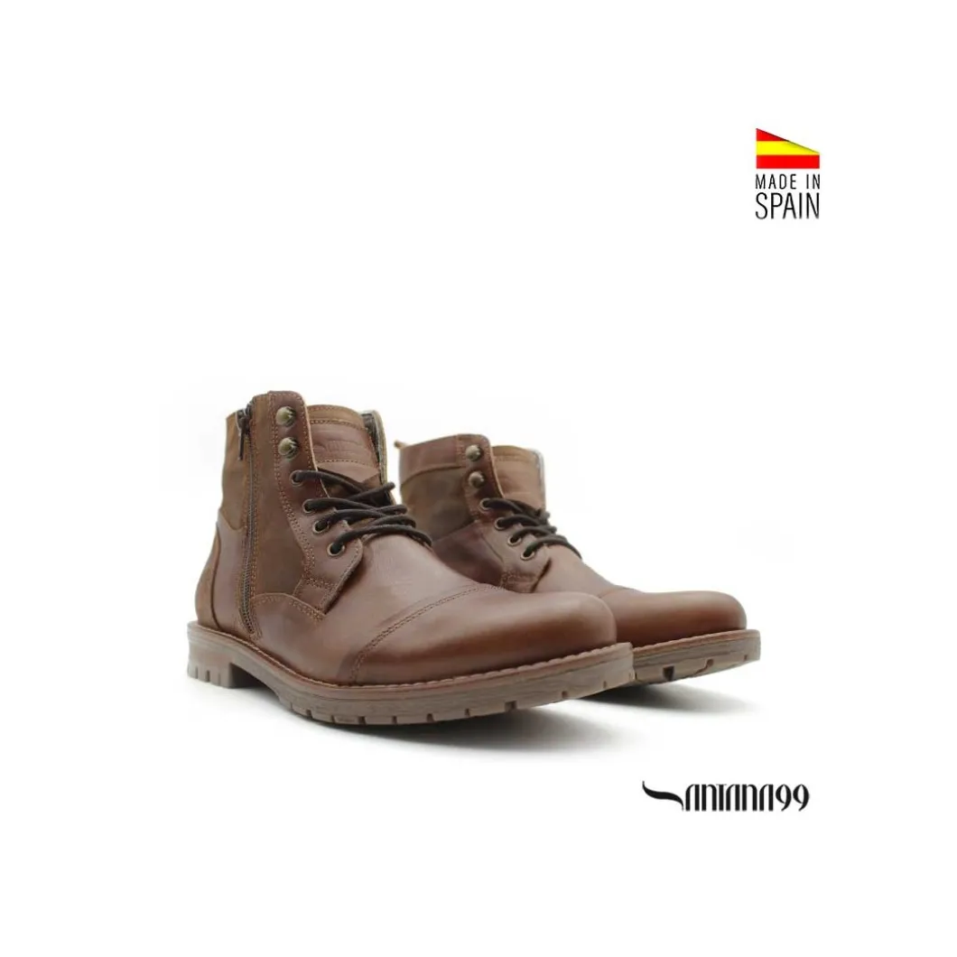 Bota munt cuero
