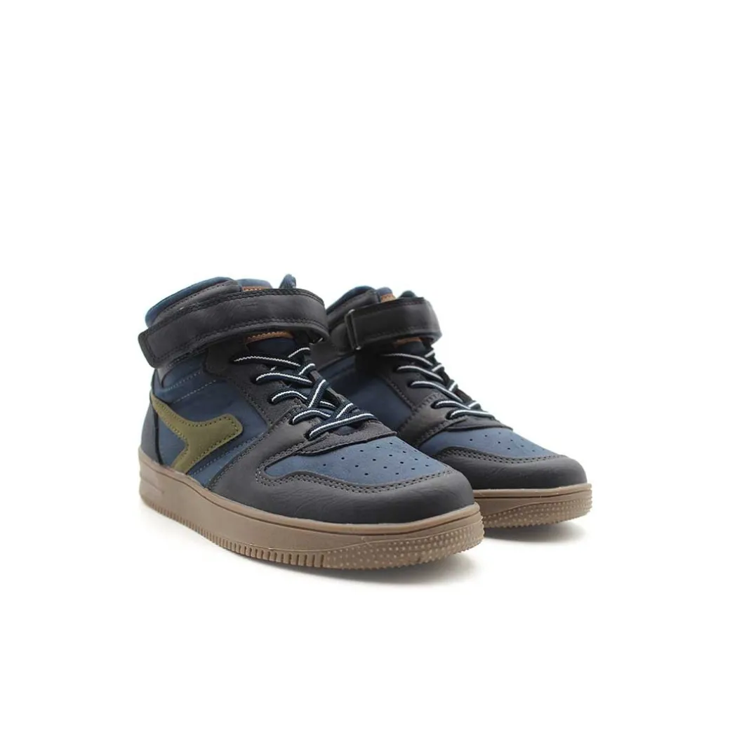 Bota street style azul marino