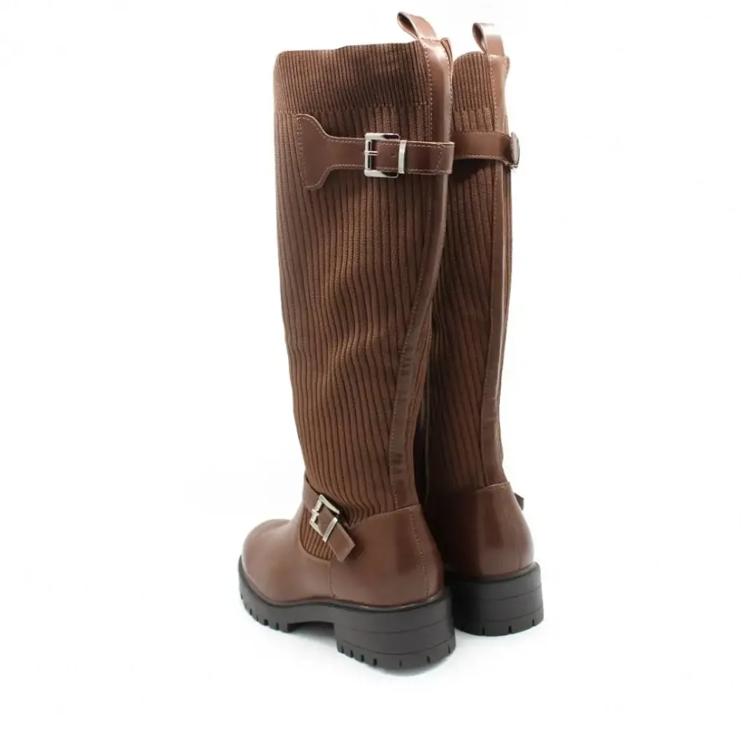 Bota tallas grandes camel