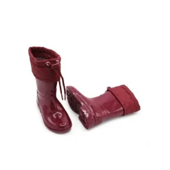 Botas de agua burdeos