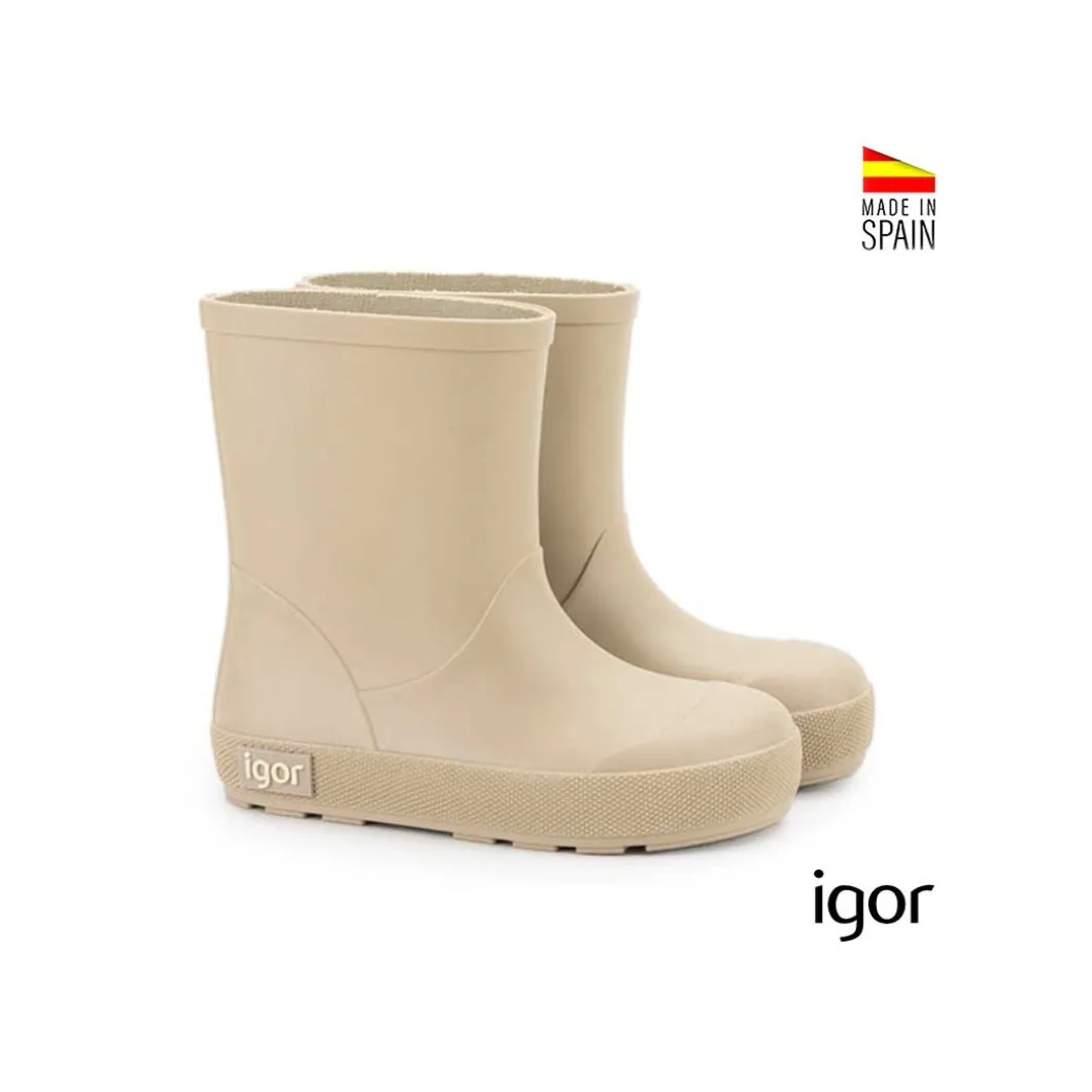 Botas de agua Igor Yogi beige