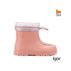 Botas de agua rosa Igor Mendi Gato