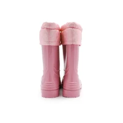 Botas de agua rosas