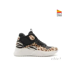 Botin Basket girl cordones Clic!
