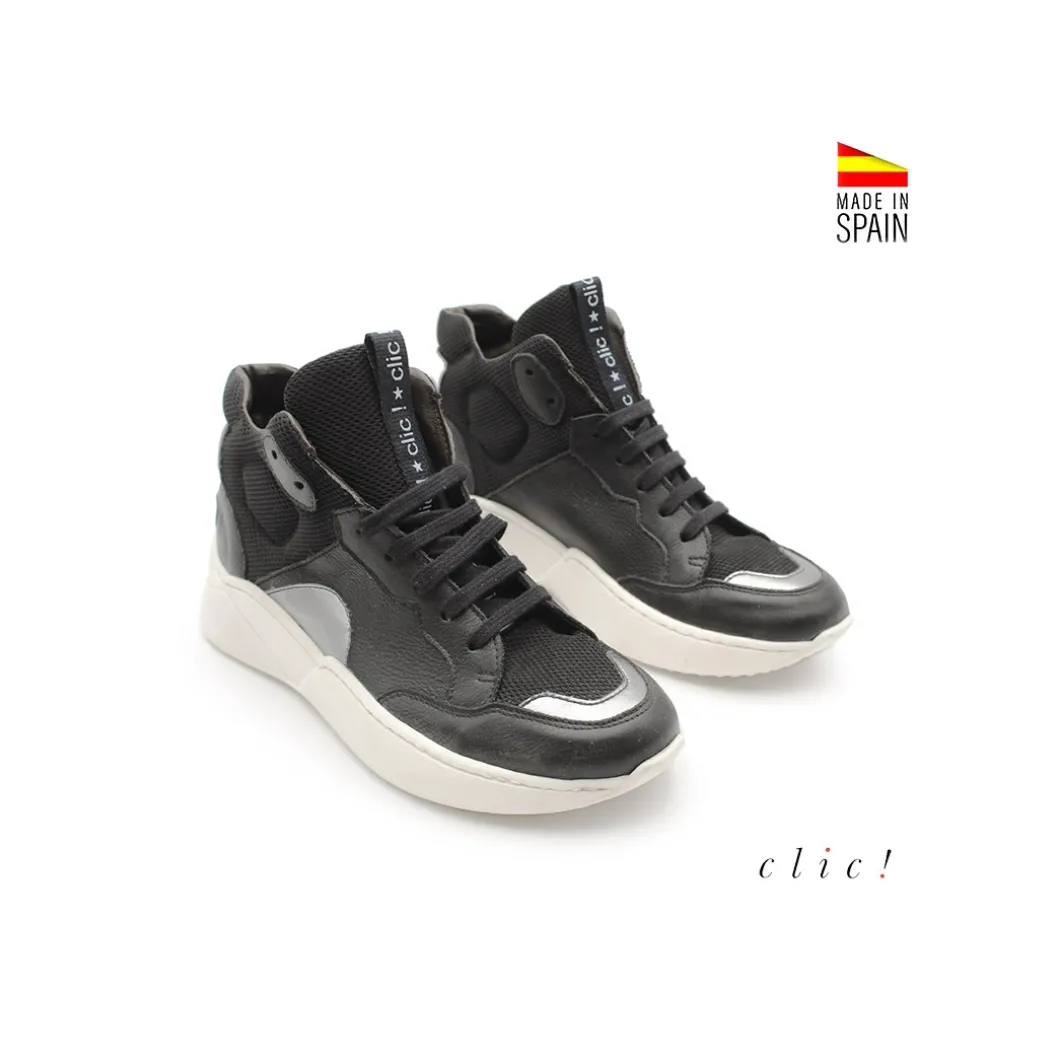 Botin Basket girl cordones Clic!