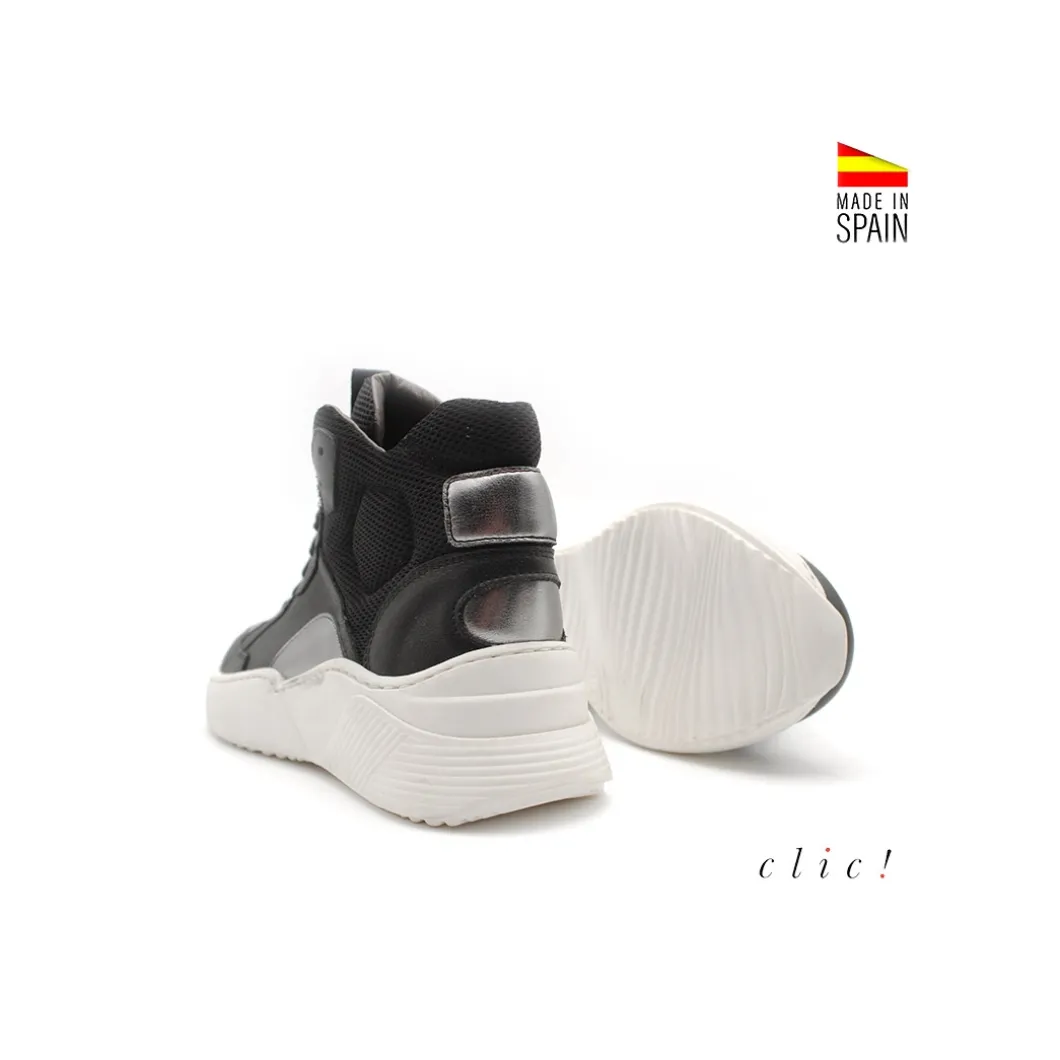 Botin Basket girl cordones Clic!
