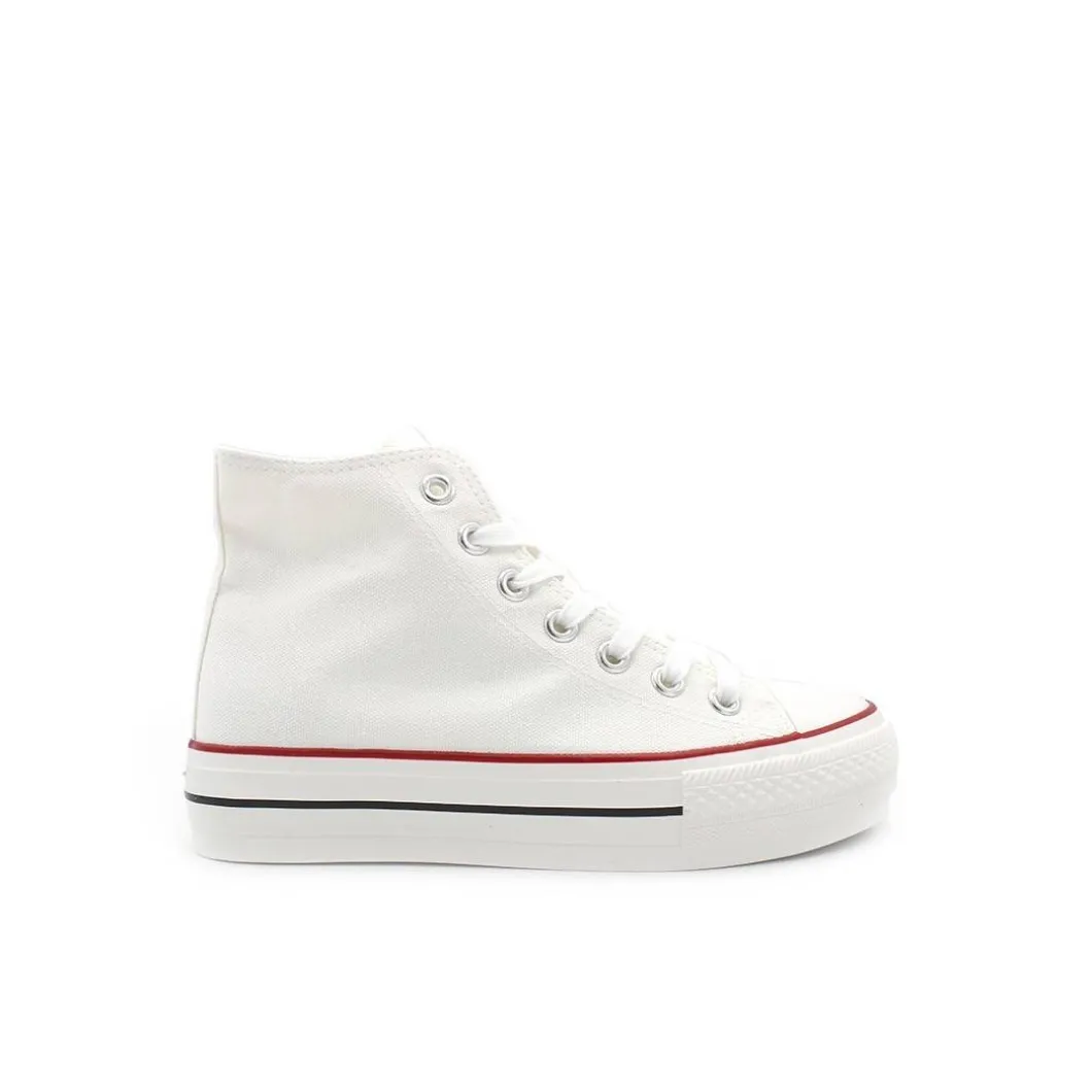 Botin CV plataforma blanco