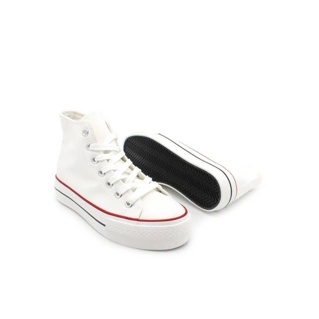 Botin CV plataforma blanco