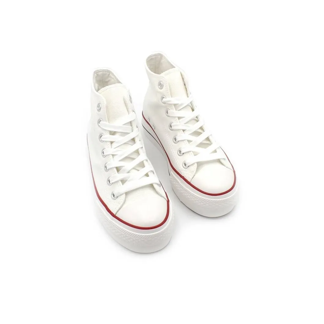 Botin CV plataforma blanco