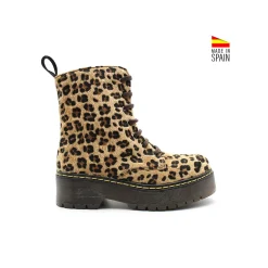 Botin militar pelo leopardo