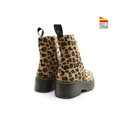 Botin militar pelo leopardo