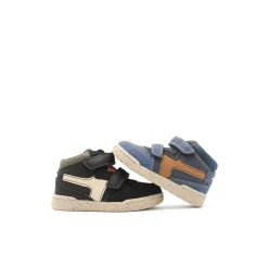Botin planet velcro negro
