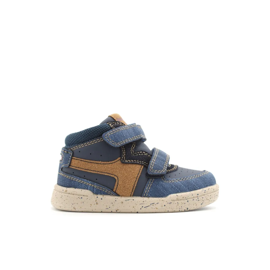 Botin planet velcro vaquero