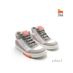 Botines deportivos de piel