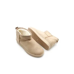 Botín australiano beige con pelo interior