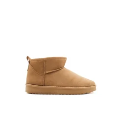 Botín australiano camel con pelo interior