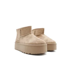 Botín australiano plataforma taupe