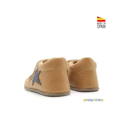 Botín Barefoot Andanines camel