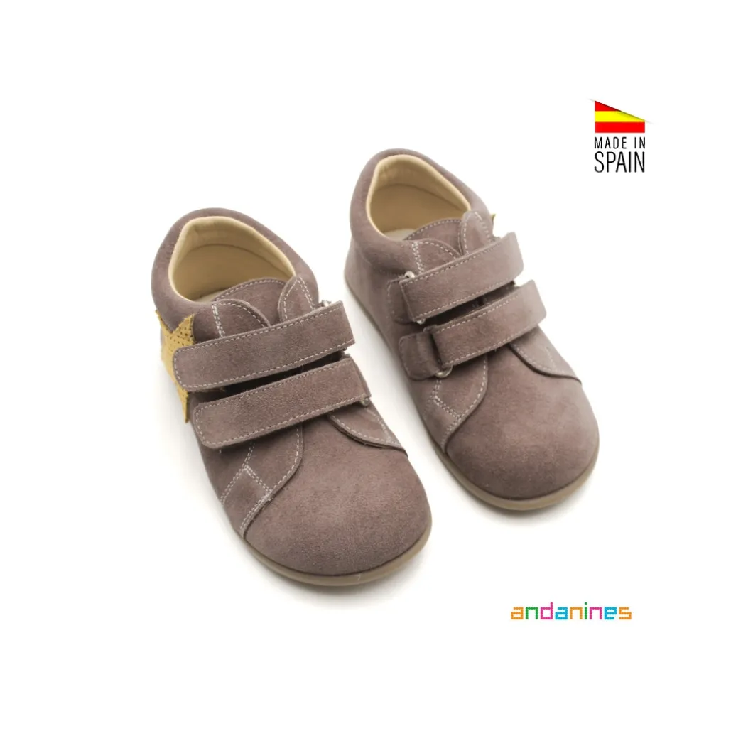 Botín Barefoot Andanines marrón