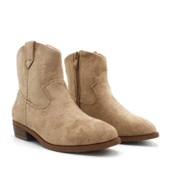 Botín cowboy C790 beige