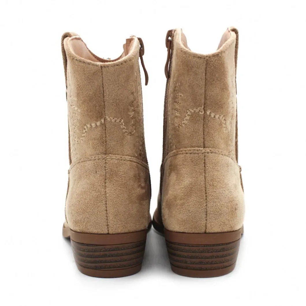 Botín cowboy C790 beige