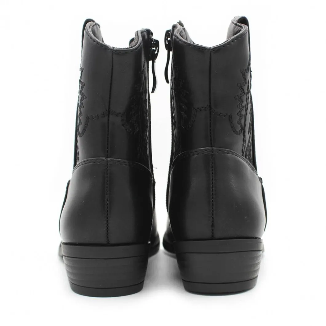 Botín cowboy C790 negro