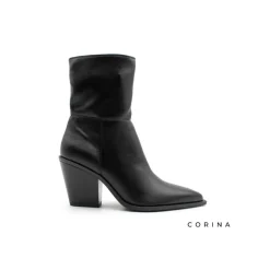 Botín negro Nashville con tacón