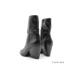 Botín negro Nashville con tacón