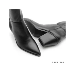 Botín negro Nashville con tacón