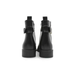 Botín negro talla grande